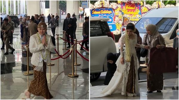 Potret Rizky Irmansyah dan Chika Yenalovy Potret Rizky Irmansyah dan Chika Yenalovy di momen menjelang akad nikah hari ini, Minggu (23/8/2026). (Foto: Felldy Aslya Utama)