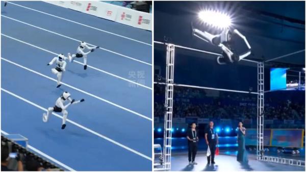 Olimpiade Robot China China menghadirkan Olimpiade Robot untuk para humanoid. (Foto: X)