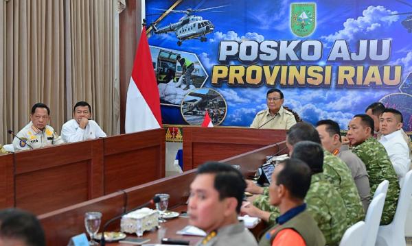 Prabowo Janji Naikkan Jabatan Kapolda-Pangdam jika Karhutla Riau Tuntas