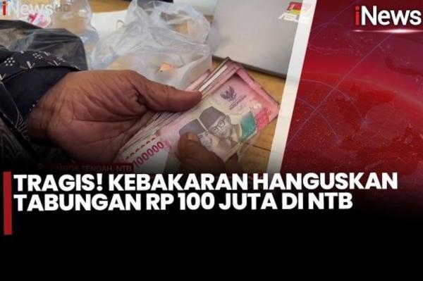 Kebakaran Kampung Adat Sade Lombok, Tabungan Warga Rp100 Juta Sirna dalam Sekejap
