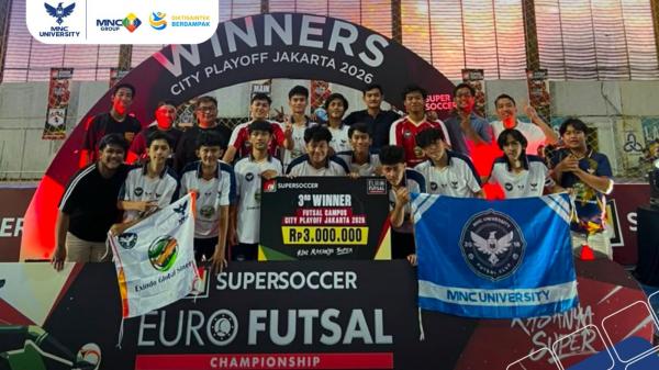MNC University Juara 3 Euro Futsal Championship Jakarta, Bidik Tiket Nasional