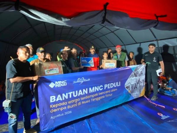 Bantuan MNC Peduli untuk NTT Bantuan MNC Peduli untuk NTT. (Foto: MNC Peduli)