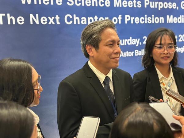Ahli Stem Cell Presiden Direktur PT Bifarma Adiluhung - Regenic Stem Cell, dr. Sandy Qlintang. (Foto: Muhammad Sukardi)