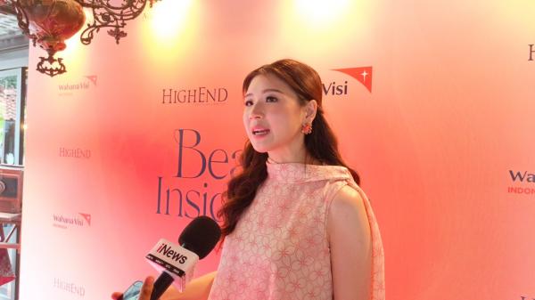 Tiffany Mihardja Founder R-Home Indonesia, Tiffany Mihardja, di High Tea with HighEnd Magazine. (Foto: Mei Sada Sirait)