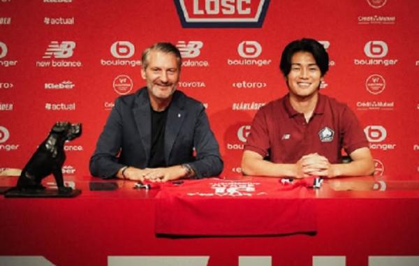Striker Jepang yang Hancurkan Timnas Indonesia Gabung Lille, Jadi Rekan Calvin Verdonk