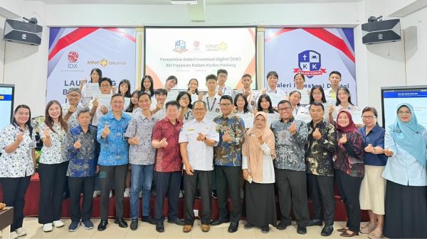 MNC Sekuritas Dukung Pembukaan Ruang Galeri Investasi Digital BEI di Yayasan Kalam Kudus Indonesia Cabang Padang