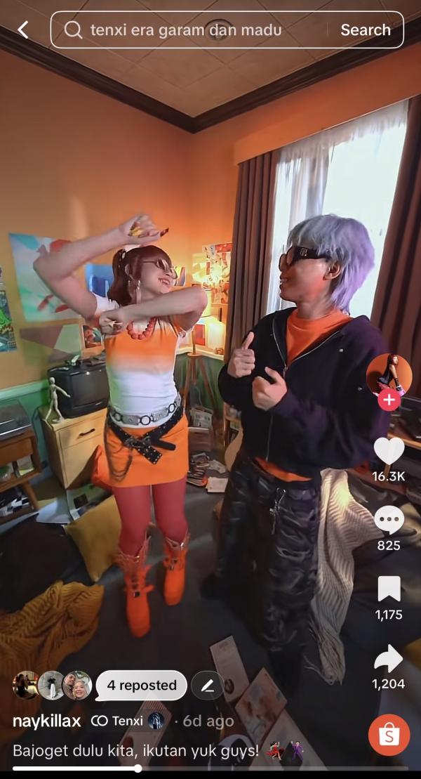 Naykilla dan Tenxi. (Foto: Shopee)