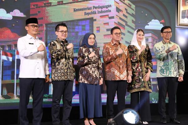 Peluncuran Trade Corporate University di Kemendag Peluncuran Trade Corporate University dan Cetak Biru SDM Perdagangan Menuju Indonesia Emas 2045 di Auditorium Kementerian Perdagangan, Jakarta, Rabu (2/9/2026). (Foto: Ist)