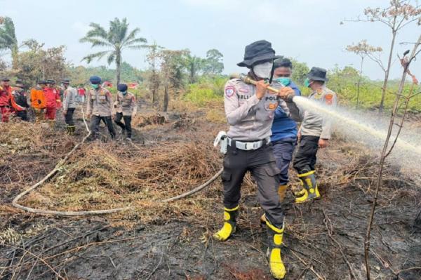 Polri Pakai Cara Baru Tangani Karhutla di Kalsel, Apa Itu?