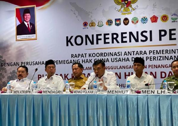Menko Polkam Ingatkan Puncak El Nino Belum Tiba, Karhutla Bisa Meningkat