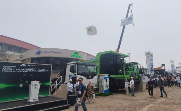 GM Mobil Boyong Truk Berukuran Jumbo di Mining Indonesia 2026, Daya Angkut hingga 270 Ton