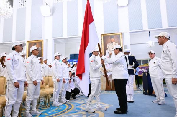 Momen Prabowo Lepas Kontingen RI ke Asian Games 2026, 432 Atlet Siap Bertanding