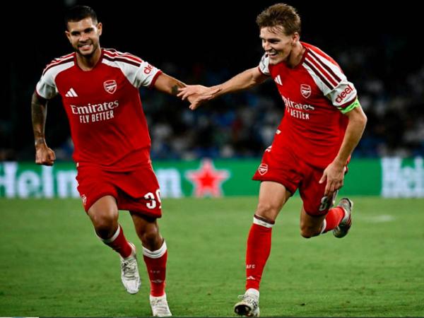 Arsenal Arsenal mencuri kemenangan 1-0 di Stadio Diego Armando Maradona, markas Napoli, pada matchday perdana Liga Champions 2026-2027, Kamis (10/9/2026) dini hari WIB. (Foto: UEFA)