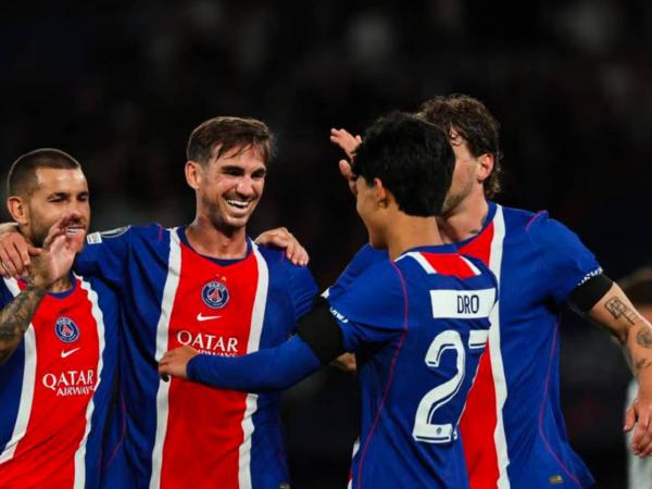 Paris Saint-Germain Paris Saint-Germain menang telak 6-1 atas Slovan Bratislava pada matchday perdana Liga Champions 2026-2027 di Parc des Princes, Paris, Kamis (10/10/2026) dini hari WIB. (Foto: UEFA)