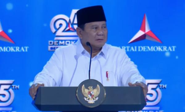 Prabowo: Semua Pakar Sebut RI jadi Negara ke-4 Ekonomi Terbesar di Dunia 2050