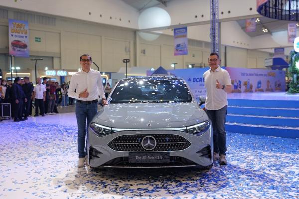 BCA Expo hadirkan Mercedes-Benz The All-New CLA Salah satu kendaraan yang hadir secara eksklusif di Indonesia melalui BCA Expo Jabodetabek 2026 adalah Mercedes-Benz The All-New CLA 200. (Foto: BCA)