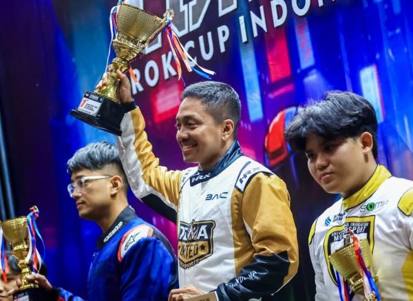 Romy Tahrizi Juara Nasional Gokart 2026, Dewa United Motorsport Sabet Gelar Tim