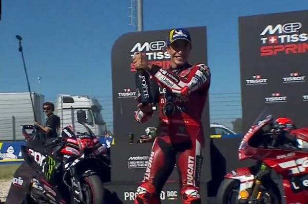 Marc Marquez Menang Sprint Race MotoGP San Marino 2026