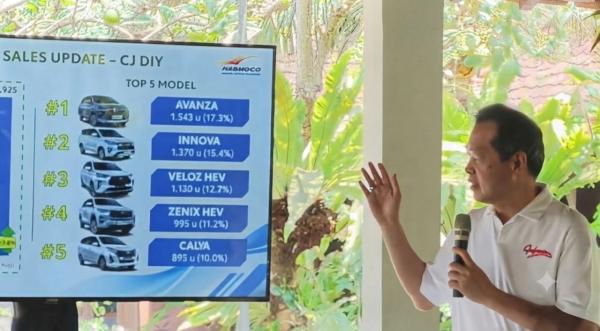 Penjualan Toyota di Jateng-DIY Naik 7,6 Persen, Avanza Jadi Tulang Punggung
