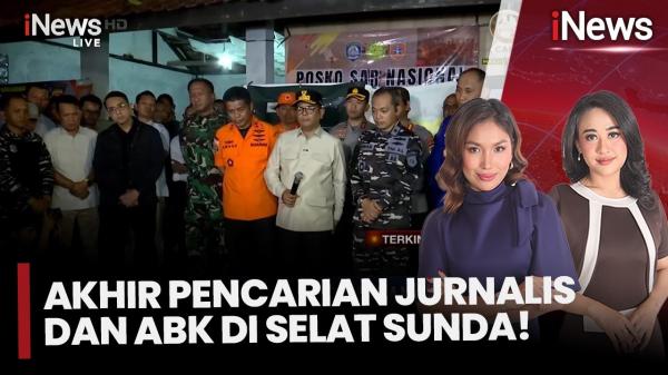 10 Hari Dicari, Operasi SAR Jurnalis iNews Yudistiro Pranoto dan 7 Orang Dihentikan