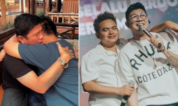 Kangen Band Kembali Utuh, Dodhy dan Andika Berpelukan Sambil Menangis: Jangan Bubar Lagi!
