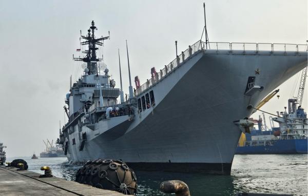 Lampung Dipilih Jadi Pangkalan Kapal Induk KRI Sriwijaya, Ini Alasannya