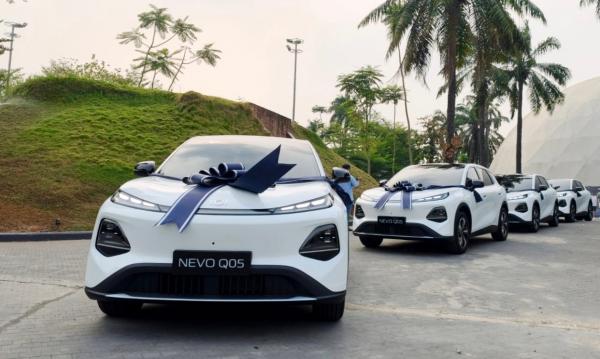 Pemesanan Lebih dari 1.000 Unit, Changan Mulai Kirim Mobil Listrik Nevo Q05 ke Konsumen 