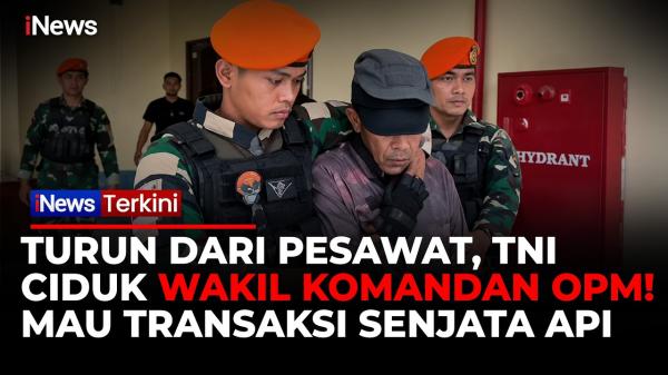TNI Tangkap Wakil Komandan OPM Abdon Kisamdu di Bandara Nop Goliat Dekai, Diduga Hendak Beli Senjata