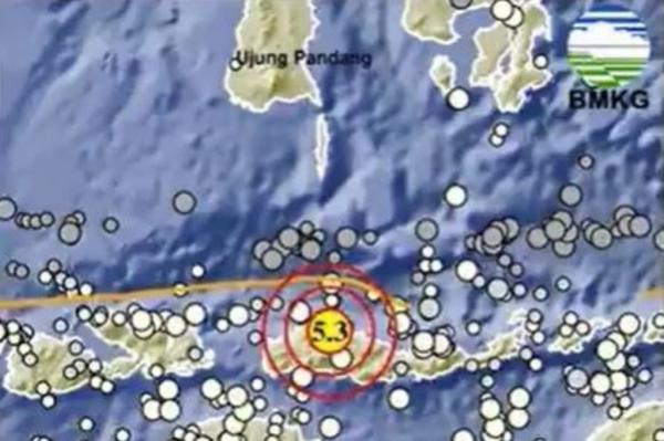 Gempa Magnitudo 5,3 Guncang Manggarai NTT Pagi Ini, Tidak Berpotensi Tsunami