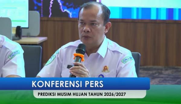 BMKG Prediksi Musim Hujan Mulai November 2026, Durasi Diperkirakan Lebih Pendek