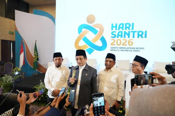 Kemenag Luncurkan Logo dan Tema Hari Santri 2026, Siapkan Rangkaian Acara hingga Oktober