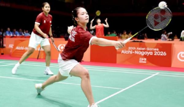 Rachel/Febi Menggila di Gim Penentuan, Indonesia Unggul 2-0 atas Taiwan