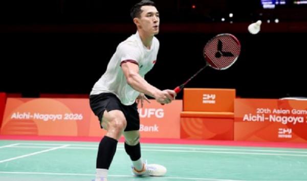 Hasil Asian Games 2026: Jonatan Christie Kalah, Indonesia Tertinggal 0-1 dari Thailand