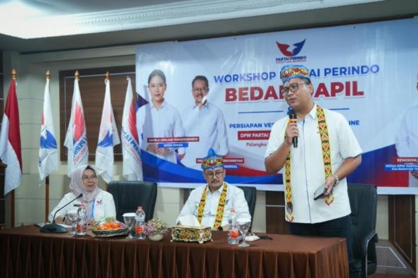 Partai Perindo Kalimantan Tengah menggelar Workshop Kader dan Konsolidasi Pemenangan di Palangka Raya untuk memperkuat struktur organisasi. (Foto: Ist)