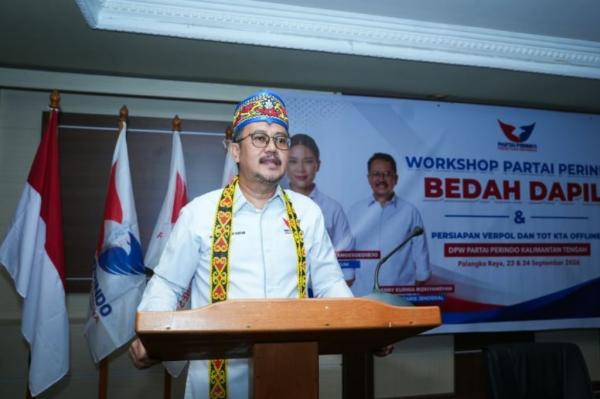 perindo kalteng Partai Perindo Kalimantan Tengah menggelar Workshop Kader dan Konsolidasi Pemenangan di Palangka Raya untuk memperkuat struktur organisasi. (Foto: ist)
