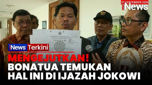 Bonatua Bongkar Bukti Baru Gugatan Ijazah Jokowi, Soroti Dokumen Legalisir