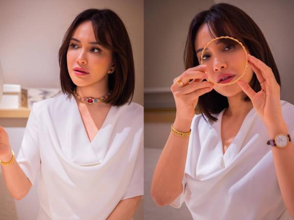 Shandy Aulia menjajal koleksi Dior Shandy Aulia menjajal koleksi Dior. (Foto: Instagram)