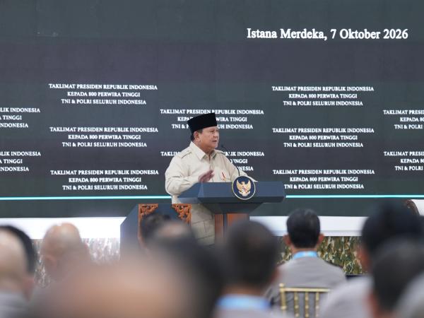 Prabowo Briefing 800 Perwira TNI-Polri, Bahas Kondisi Bangsa dan Negara
