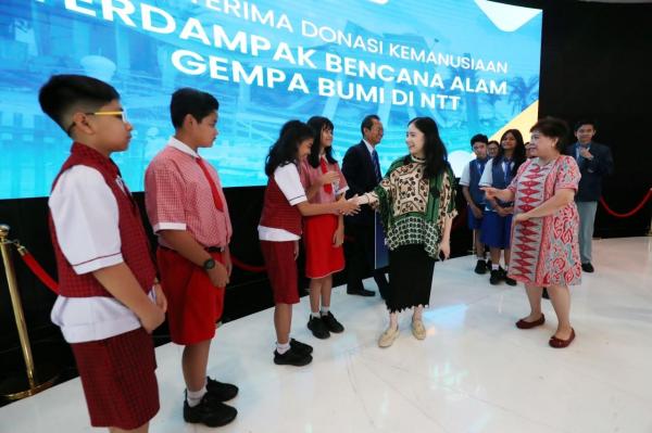 Ketua Harian MNC Peduli, Jessica Tanoesoedibjo. (Foto: Aziz Indra)