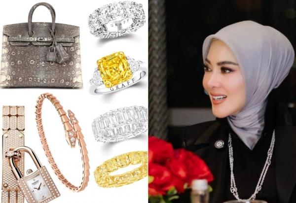 Rincian 8 Item Barang Mewah Syahrini Ditaksir Rp40,9 Miliar saat Tampil di Podcast