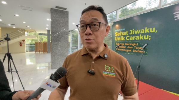 Direktur Pelayanan Kesehatan Kelompok Rentan Kementerian Kesehatan (Kemenkes), Imran Pambudi. (Foto: Niko Prayoga)