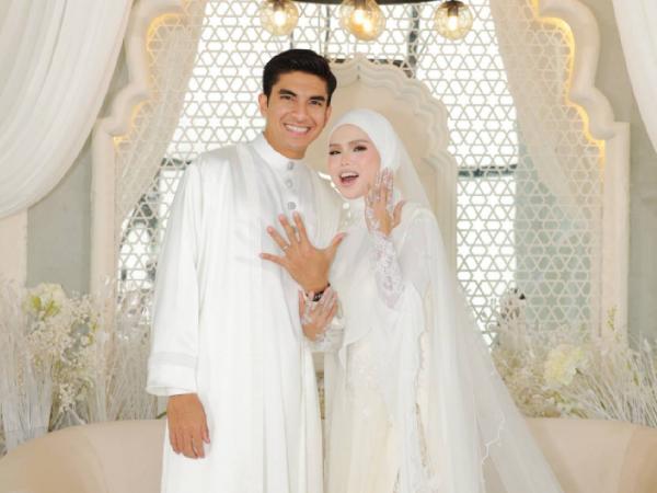 Syed Saddiq dan Bella Astillah Syed Saddiq dan Bella Astillah resmi menikah. (Foto: Instagram)