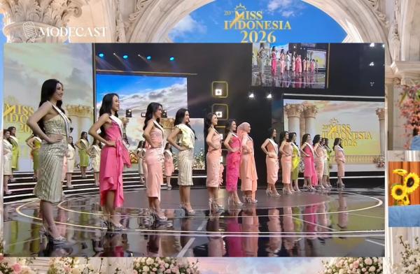 Miss Indonesia 2026 2 Top 15 Miss Indonesia 2026. (Foto: Youtube)