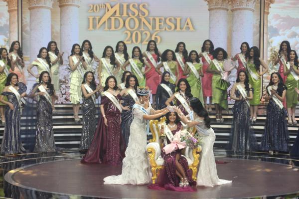 Miss Indonesia 2026 Alda Callista. (Foto: Isra Triansyah)