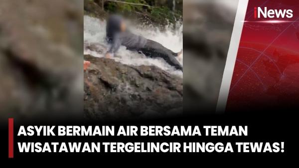 Tragis! Wisatawan Wanita Tewas Tergelincir di Air Terjun Lembah Harau