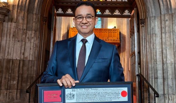 Anies Baswedan Terima Freedom of the City of London: Merdeka!