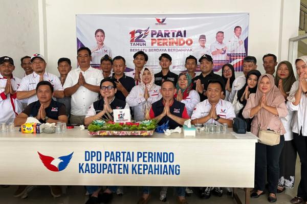 DPD Partai Perindo Kepahiang menggelar pendidikan politik dan konsolidasi organisasi untuk memperkuat struktur partai hingga tingkat kecamatan. (Foto: Ist)