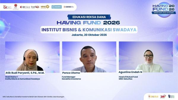 MNC Sekuritas dan Danakita Investama Ajak Mahasiswa SWINS Jakarta Belajar Investasi Reksa Dana melalui Having Fund 2026