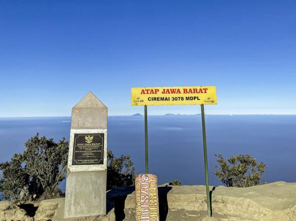 Gunung Ciremai 1 Keindahan Gunung Ciremai di Jawa Barat. (Foto: Instagram)