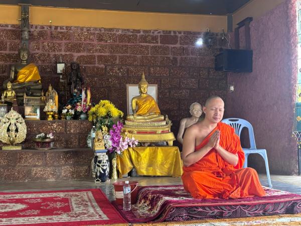 Wat Nam Lad Wang Sang 2 Kuil Buddha Wat Nam Lad Wang Sang di Chiang Rai, Thailand. (Foto: Muhammad Sukardi)